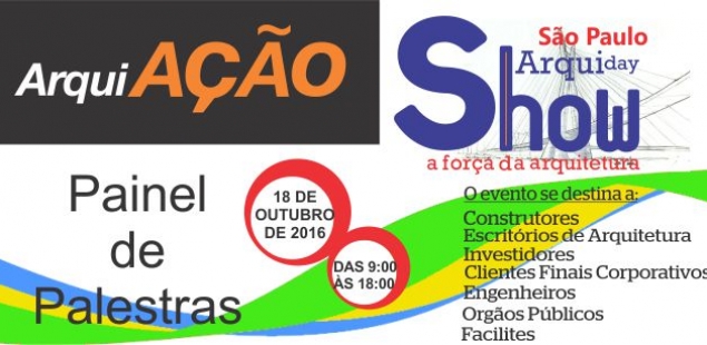 Arquiday Show - Painéis de Palestas